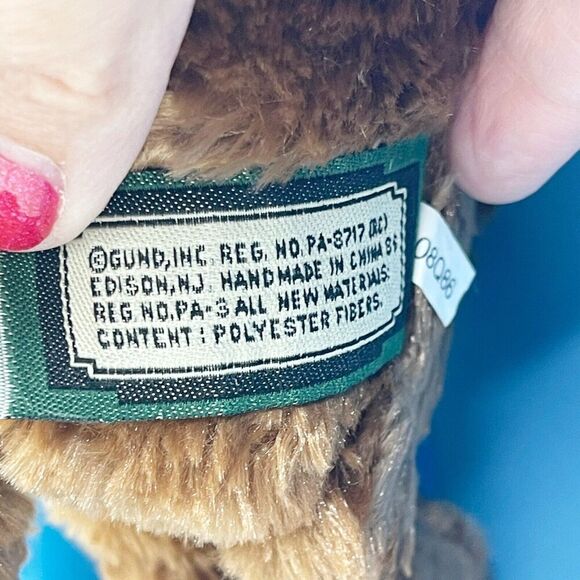 GUND Teddy Bear‎ Collector Plush Macy's New York NEW with Original Box Polka Dot - Picture 6 of 10